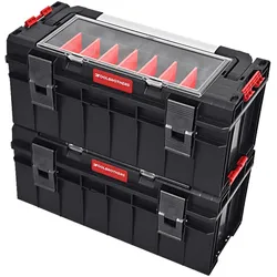 Tool Brothers, Werkzeugkoffer, Toolbrothers RHINO L Werkzeugkoffer ECO Handling+ Höhe L modularer Organizer 545 x 270 x 246 mm 22