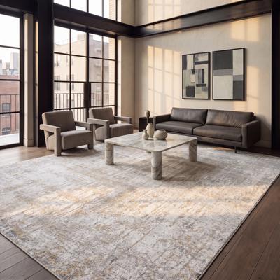 SAFAVIEH Adirondack Lida Modern Abstract Distressed Rug