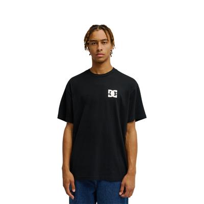 T-Shirt DC SHOES "DC Skull And Star", Herren, Gr. XL, schwarz, Obermaterial: 75% Baumwolle, 25% Baumwolle., Shirts T-Shirt