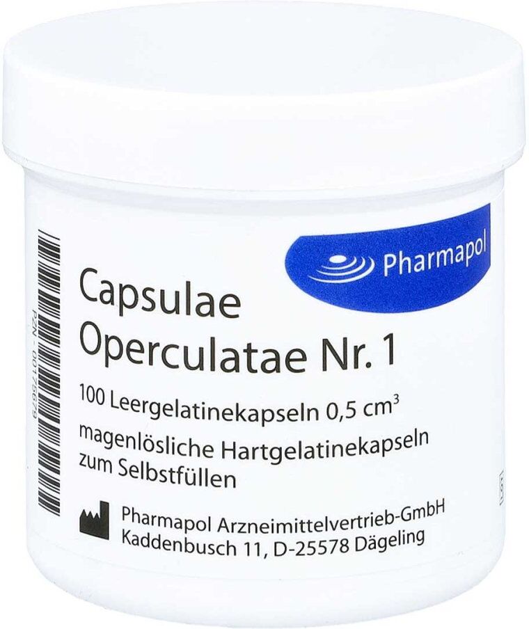 Capsulae Operculatae Kapseln Nummer 1 0,5