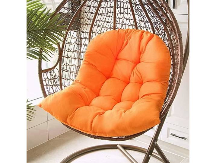 Coussin de Chaise Suspendue Coussin de Balançoire WOVTE Coussin de Balancelle Coussin de Siège épais Orange