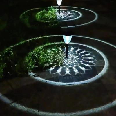 Uplifted Finds Solar Pathway Circle Pattern Lights   Waterproof Outdoor LED Landscape Lighting For Yard & Walkway 1 Pack white Light