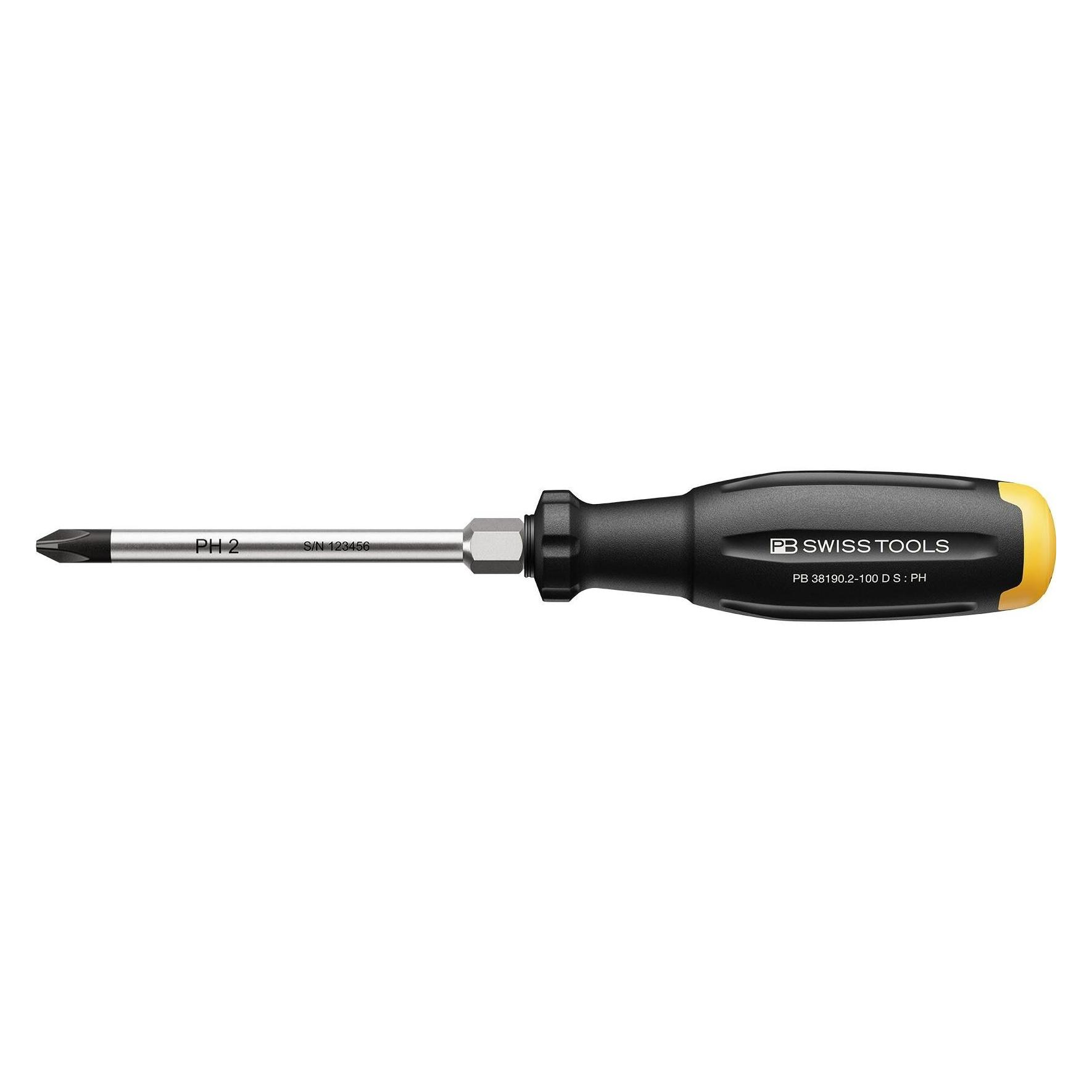 PB Swiss Tools Kreuzschraubenzieher PB 8190 RB (PB 38190.2-100 D S-141260.2100)
