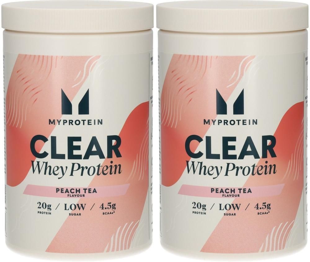 MyProtein Clear Whey Isolate (488g) Peach Tea 2x 2x488 g