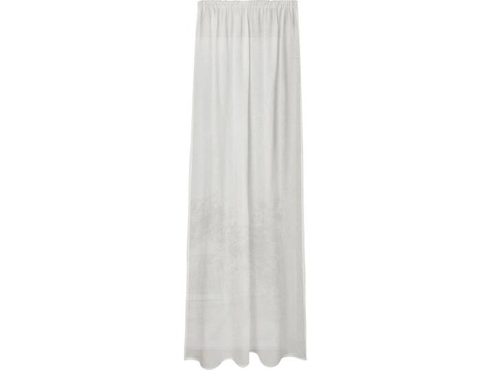 Vorhang GERSTER Bero Gr. 1, weiss (sanftes weiß), B:140cm H:245cm, Wirkware, Leinen, Polyester, Gardinen, Vorhang, Fertigschal Uni