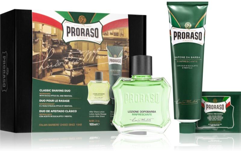Proraso Refreshing kit de rasage pour homme