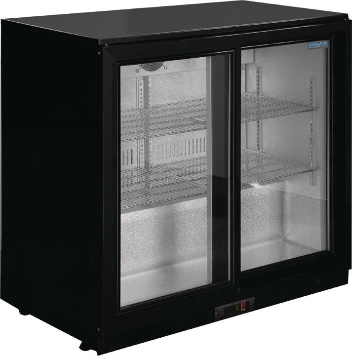 Polar Serie G Barkühlschrank Mit 2 Schiebetüren 198L