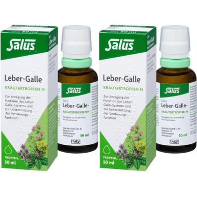 Leber Galle Kräutertropfen N Salus 2x 2x50 ml Flüssigkeit