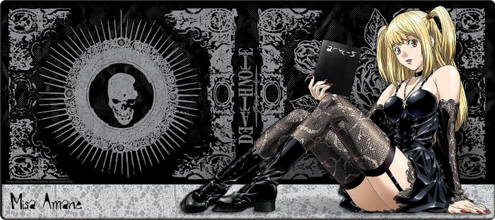 Death Note - Misa - Maus- und Tastaturpad