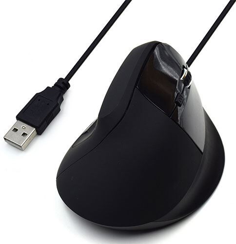 Ewent Rato Ergonómico Vertical  USB - Preto