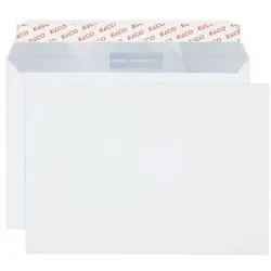 ELCO Briefumschläge Office C5 ohne Fenster 10 Stück weiß, 16.2x22.9 cm