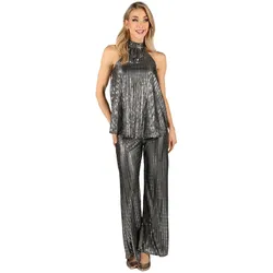 Thetru Disco Diva Dress silber (S)