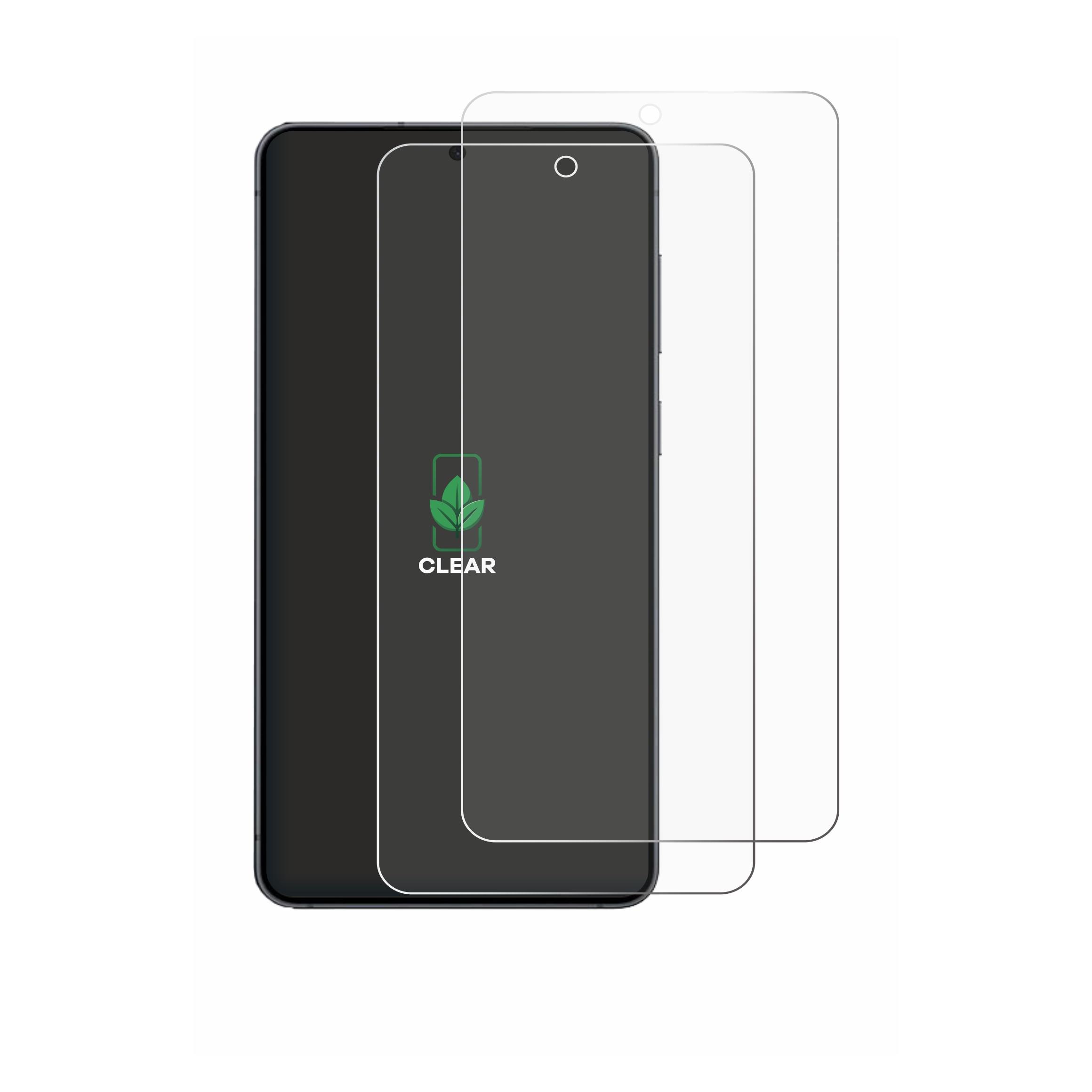 ScreenLeaf Schutzfolie für Samsung Galaxy S25 Edge Displayschutz Display Schutz Folie Klar Transparent (2 Stk., Samsung Galaxy S25 Edge) (6159262)
