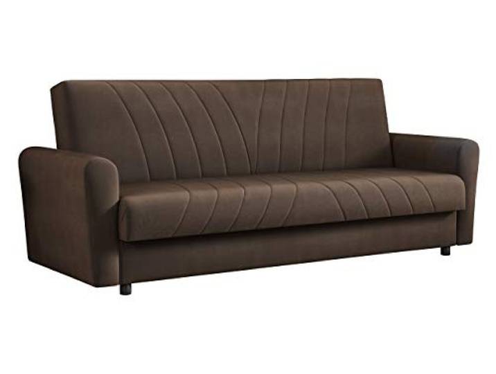 Mirjan24 Modernes Sofa Dylan mit Bettkasten und Schlaffunktion, Lounge Couch, Schlafsofa Bettsofa Schlafcouch (Zanzibar 135)