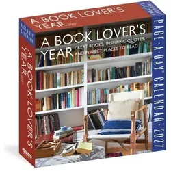Workman Publishing, Kalender, A Book Lover's Year Page-A-Day Calendar 2027