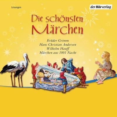 Die schönsten Märchen - Hans Christian Andersen,Brüder Grimm,Wilhelm Hauff, Audio, 9783844500486