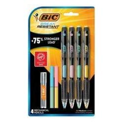 Bic Druckbleistift + Minen + Radiergummi 4 Stück (4x) (59052118)