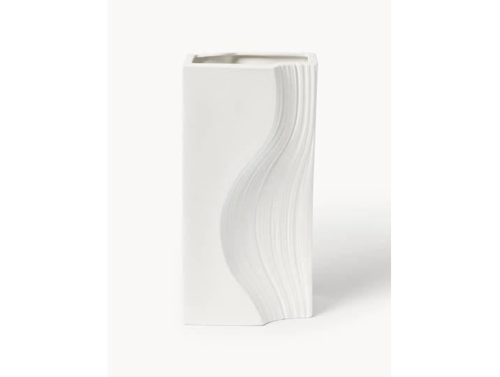 Vase en porcelaine Nia, haut. 35 cm