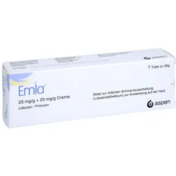 EMLA 25 mg/g + 25 mg/g Creme - Reimport 30 g