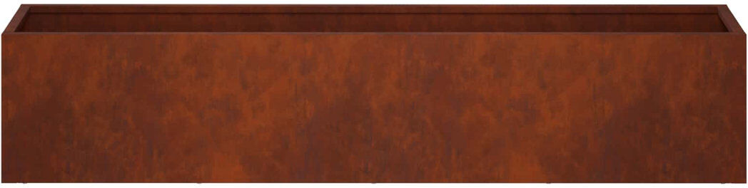 Borough Wharf Outdoor Planter Box White 20cm H x 40cm W x 20cm D