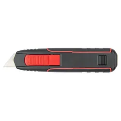 WEDO Safety Double Side Cuttermesser 19 mm schwarz/rot