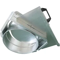 Schuko, Zubehör Maschine, Handabsperrschieber, Durchmesser 250 mm