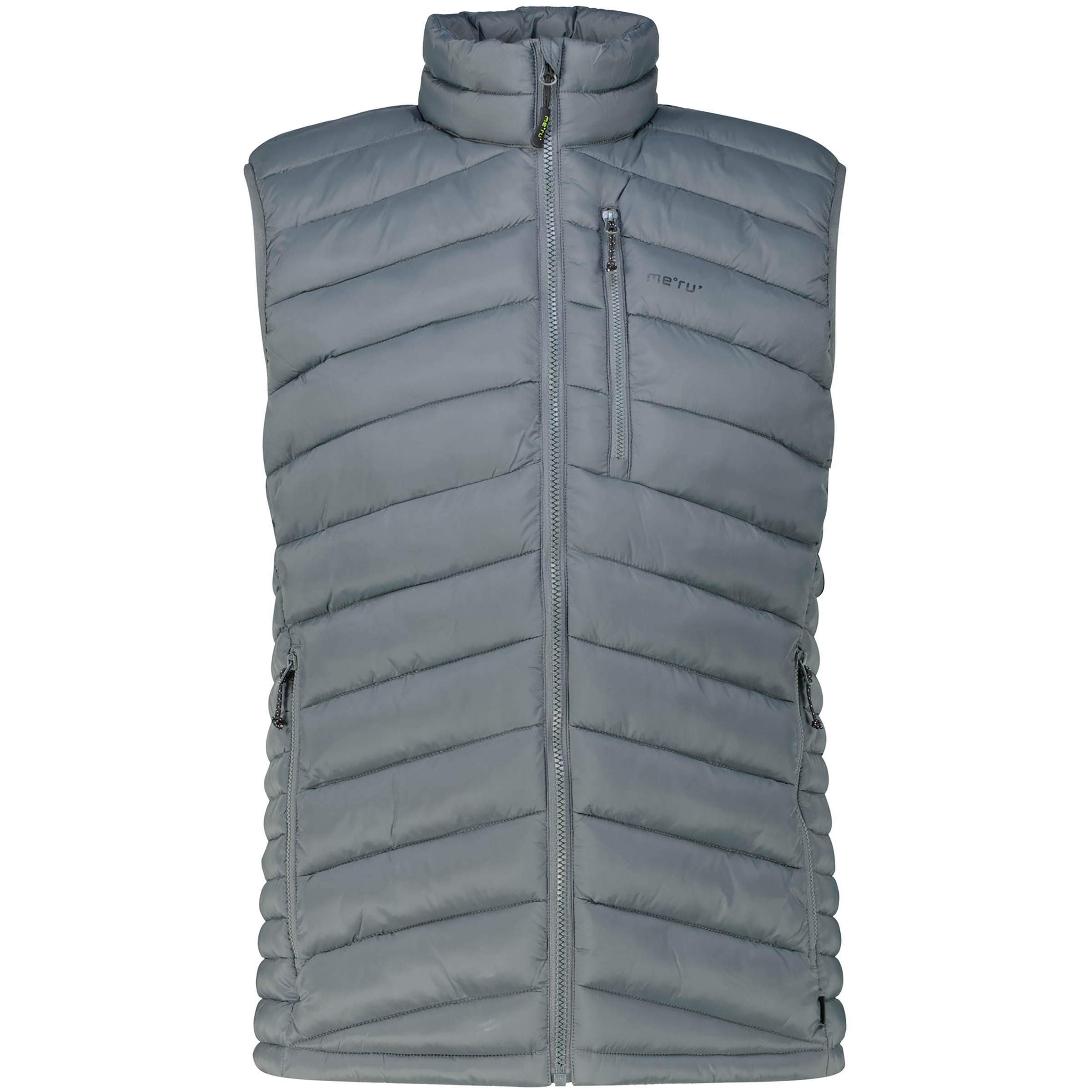 Bergzeit Basics Meru Bendigo Weste Herren Kunstfaserwesten grau Größe XXL Trekking Isolierend Wasserabweisend
