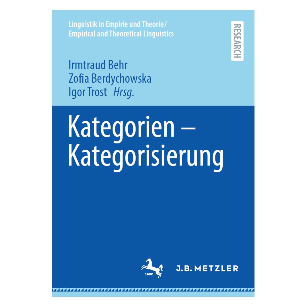 Springer Kategorien - Kategorisierung (Deutsch, Igor Trost, Irmtraud Behr, Zofia Berdychowska, 2025) (53053808)
