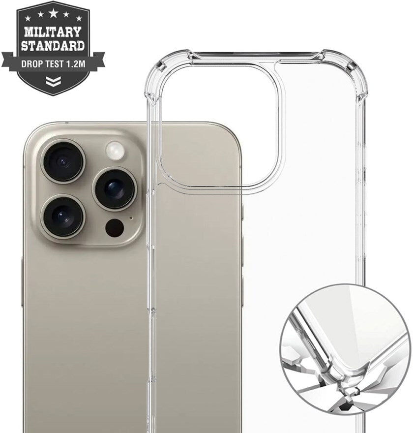 iPhone 16 Pro 4smarts IBIZA Case - MagSafe Kompatibel - Gennemsigtig