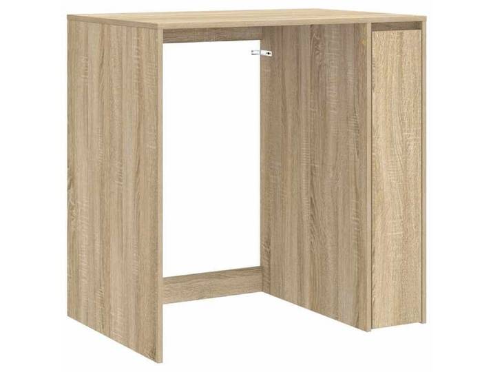 Remise Meuble étagère WC - Tan - Armoire pour machine à laver - Chêne Sonoma - 87x60x89cm_pml45l