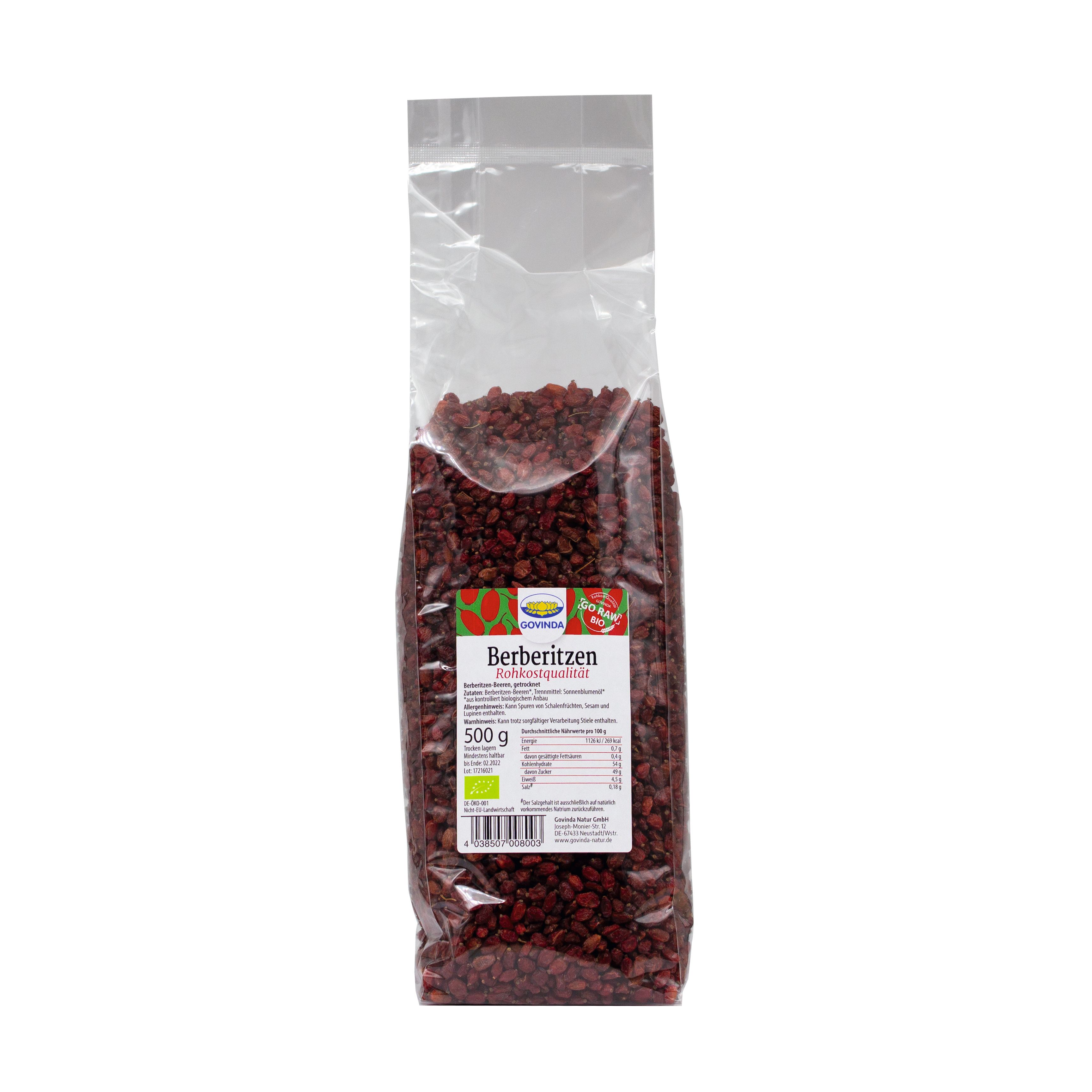 Govinda Bio Berberitzen 500 g Sonstige