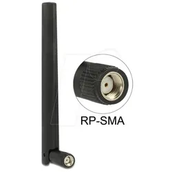 DELOCK 88969 - Antenne, 4G, ZigBee Multi, RP-SMA, Kippgelenk,schwarz