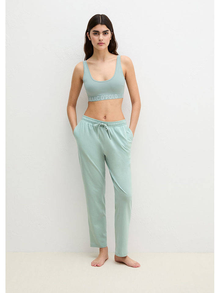 Marc O´Polo Bodywear Pyjama-Hose in Mint - S