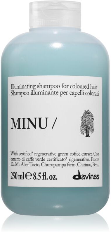 Davines Minu Illuminating shampoo shampoing brillance pour cheveux colorés 250 ml
