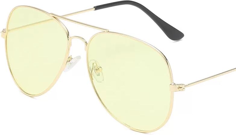 INF Polarisierte Nachtsicht-Sonnenbrille zum Autofahren Gold