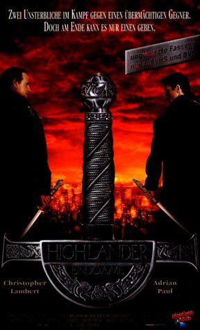 Highlander 4 - Endgame [VHS] - Preis vom 11.10.2026 03:10:56 h