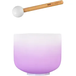 Sela SECCU8B Kristallklangschale Violett 8" 432 Hz