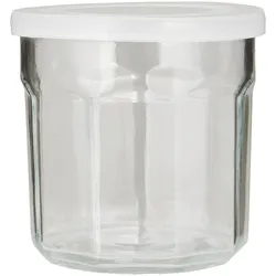 IB Laursen Marmeladenglas mit transparenten Deckel, 400 ml, Höhe 9.8, Ø 9.5 cm