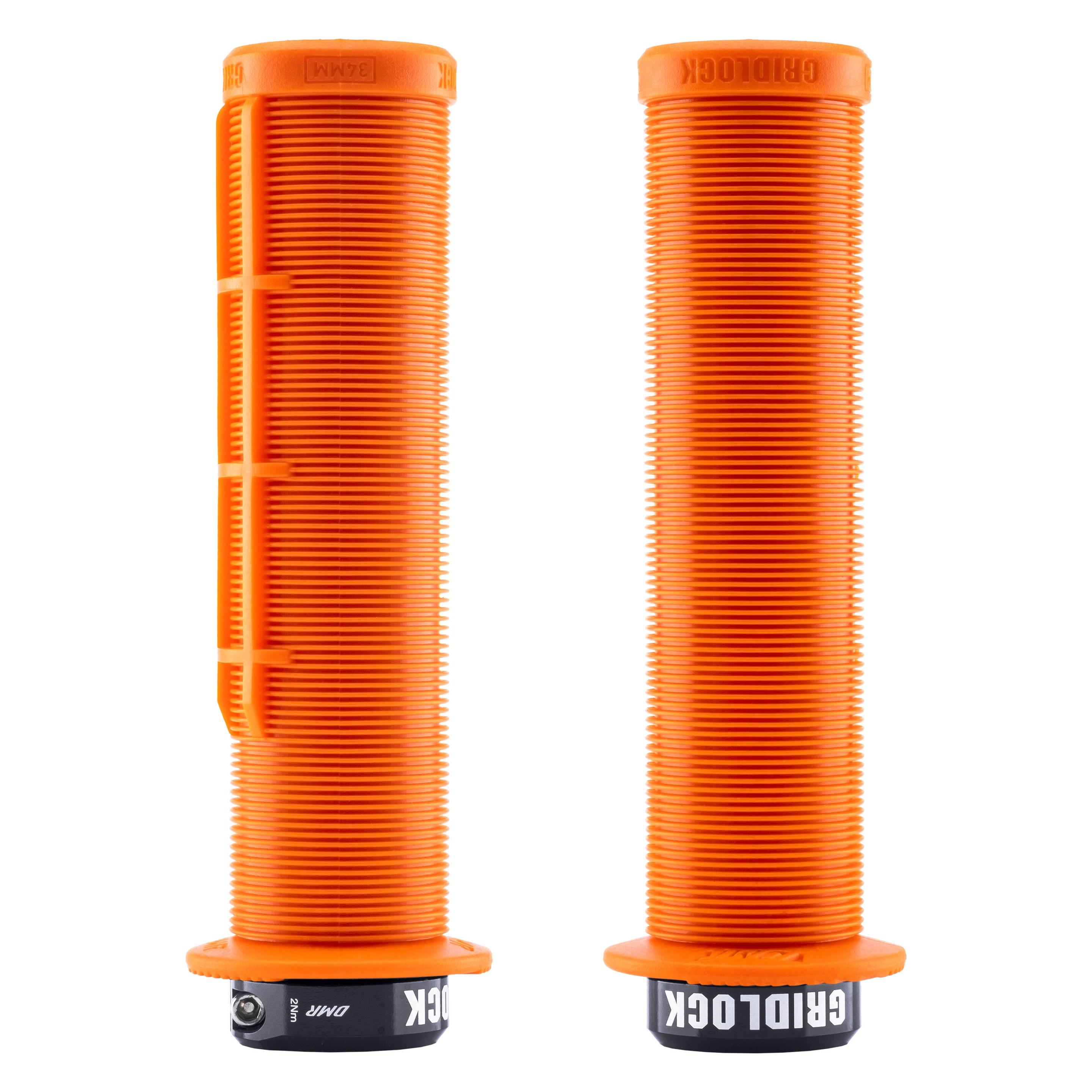 DMR Gridlock Griff, Flansch, 140/34mm, orange (DMR-G-009-004)