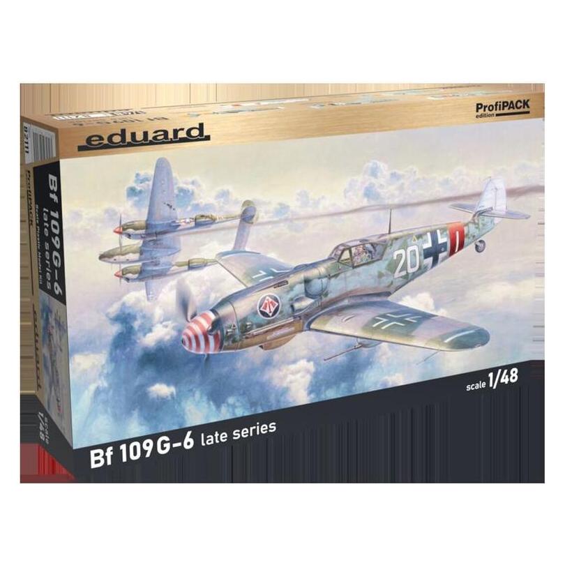 Eduard Bf 109G-6 late series Profipack (82111)