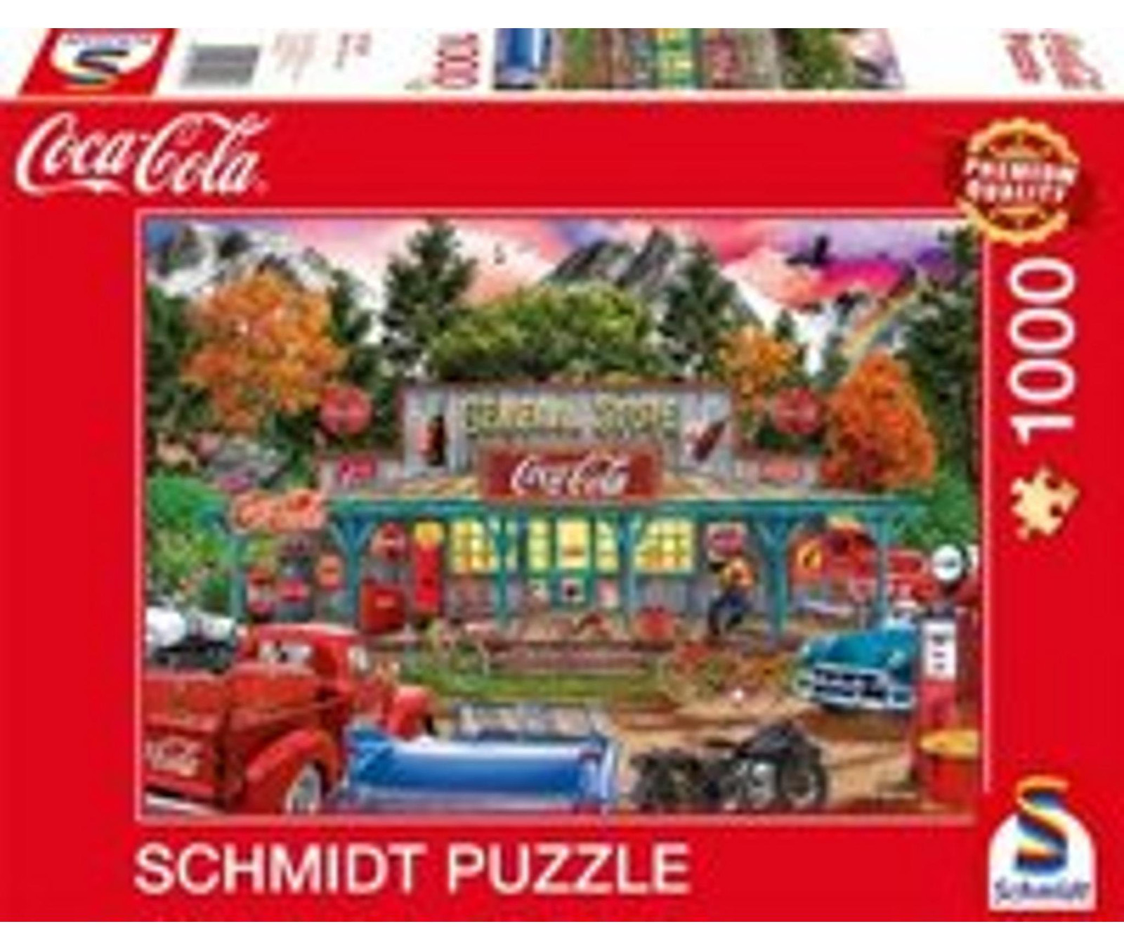 Schmidt Spiele Coca-Cola Winkelset met 1000 onderdelen