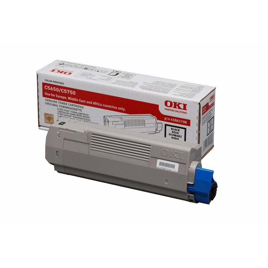OKI - TON OKI 43865708 black ca. 8.000 Seiten; 43865708