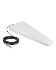 Delock Antenne GSM UMTS Bluetooth WLAN SMA Stecker weiß Sonstige Weiß (12002)