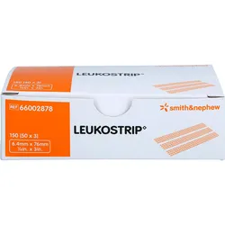 Leukostrip Wundnahtstreifen 6.4x76 Mm Box 150 ST