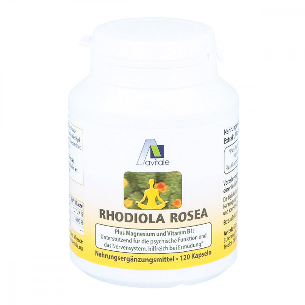 Avitale GmbH Rhodiola Rosea 200 mg Vegi Kapseln 05033949