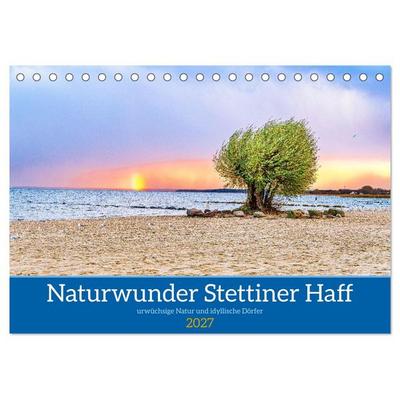 Naturwunder Stettiner Haff (Tischkalender 2027 DIN A5 quer), CALVENDO Monatskalender