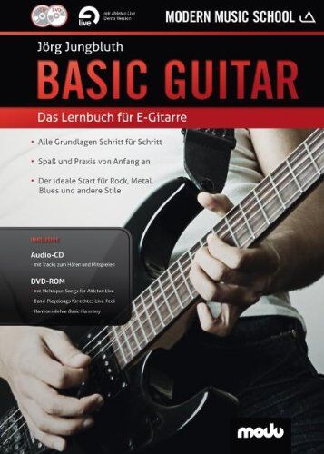 Jörg Jungbluth - Basic Guitar: Das neue Lernbuch für E-Gitarre. Gitarre. Lehrbuch mt CD + DVD. - Preis vom 09.10.2026 07:28:09 h