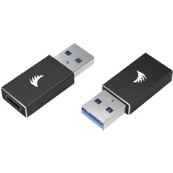 USB 3.1 Typ-A to Typ-C Gen. 2 Adapter active schwarz