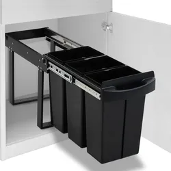 vidaXL Abfallsammler Soft-Close 36 L