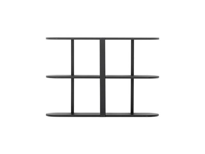 Regal Sombra – Skulpturales Design in Schwarz - Schwarz - Luxusbetten24